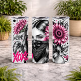 Sunflower Girl 2 15 OZ Straight Wrap