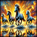 Majestic Horses 11 15 OZ Straight Wrap