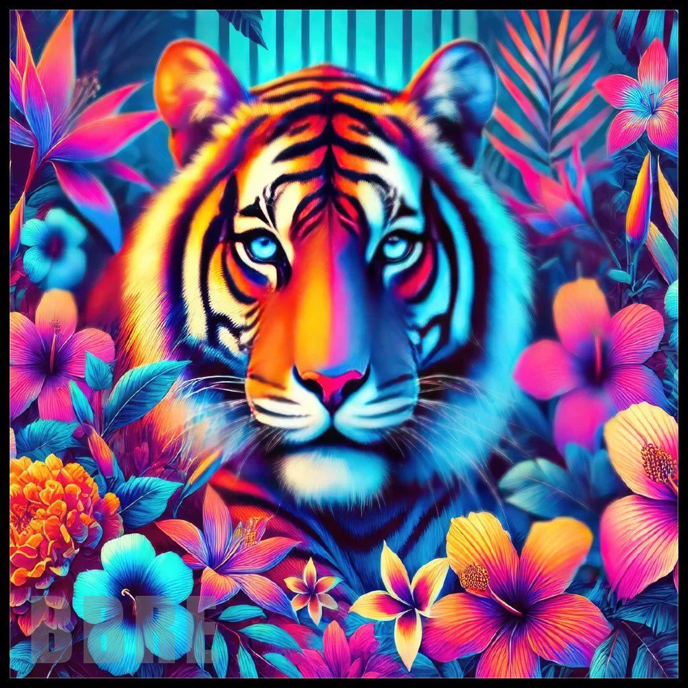 Vibrant Tiger 3 15 OZ Straight Wrap