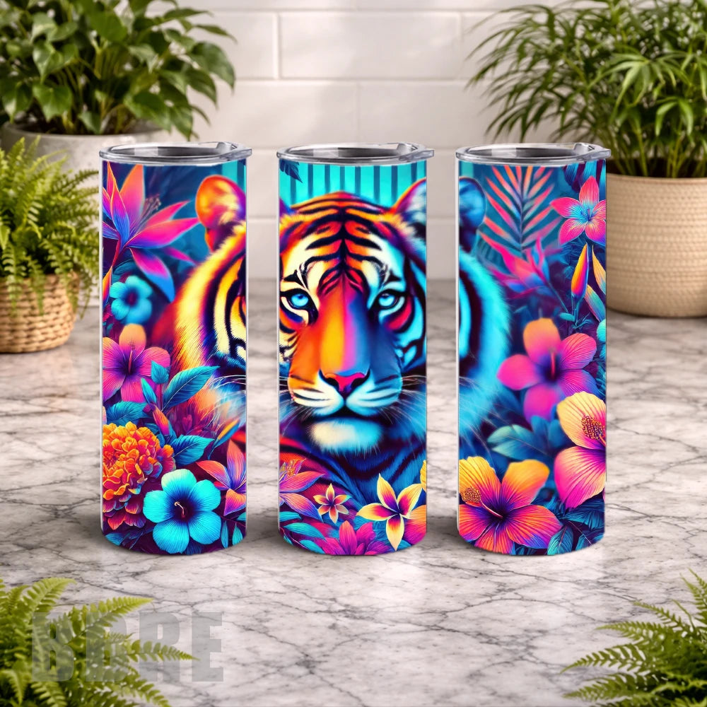 Vibrant Tiger 3 15 OZ Straight Wrap