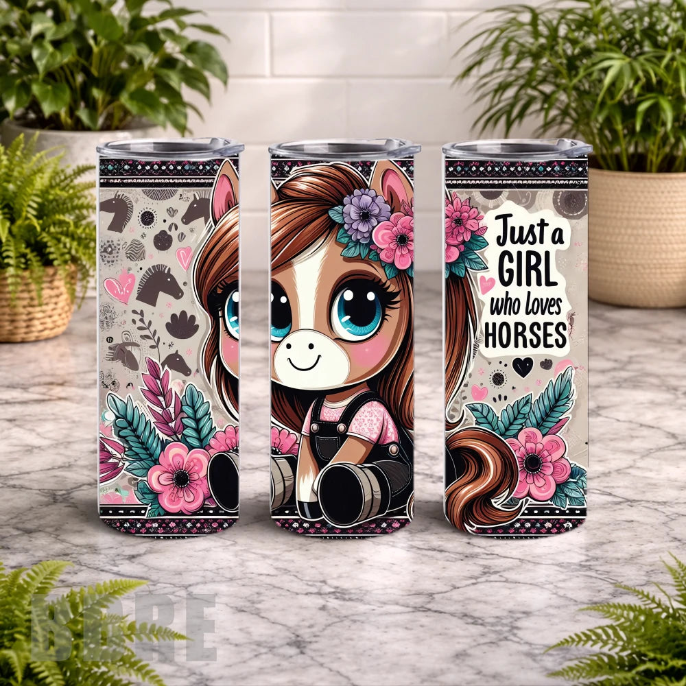 Horse Girl 3 15 OZ Straight Wrap