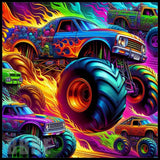 Monster Truck 3 15 OZ Straight Wrap
