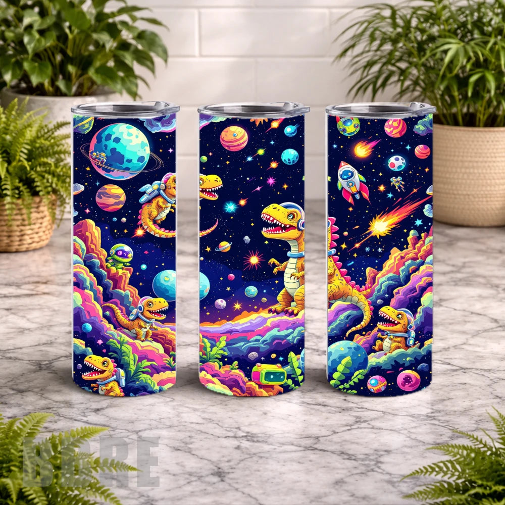 Dino Galaxy 15 OZ Straight Wrap