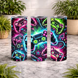 Neon Gamepads 15 OZ Straight Wrap