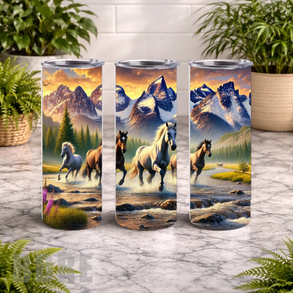 Majestic Horses 12 15 OZ Straight Wrap