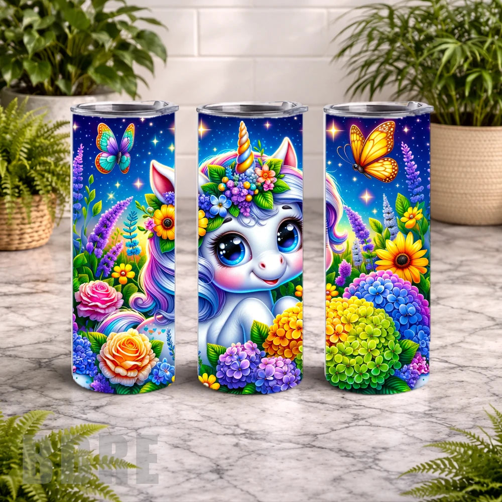Unicorn Blossom 15 OZ Straight Wrap