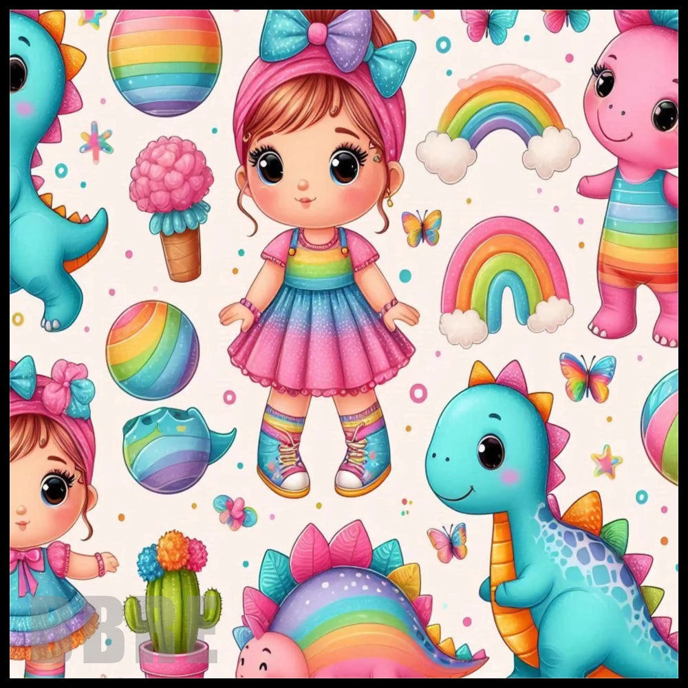 Rainbow Fantasy 15 OZ Straight Wrap
