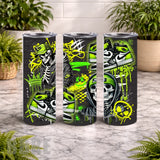 Skull Sneakers 15 OZ Straight Wrap