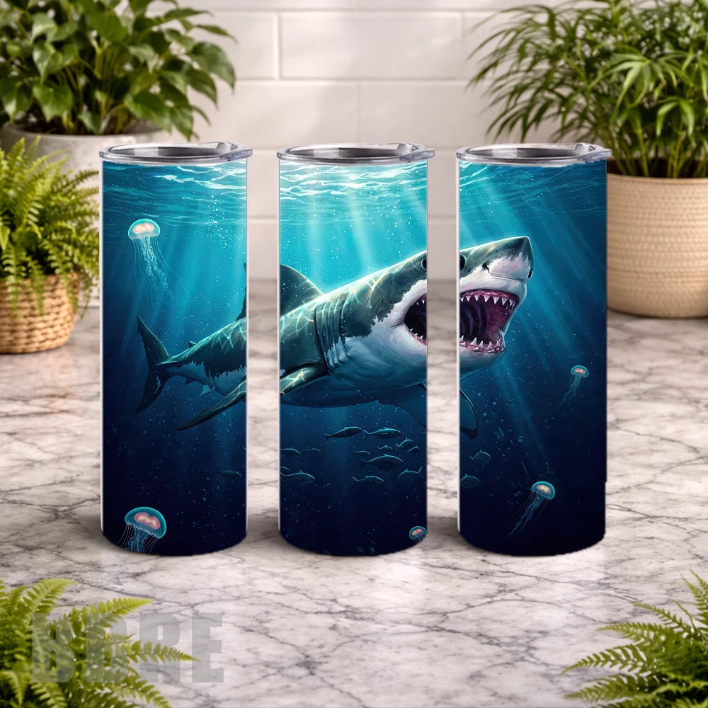 Shark Encounter 2 15 OZ Straight Wrap