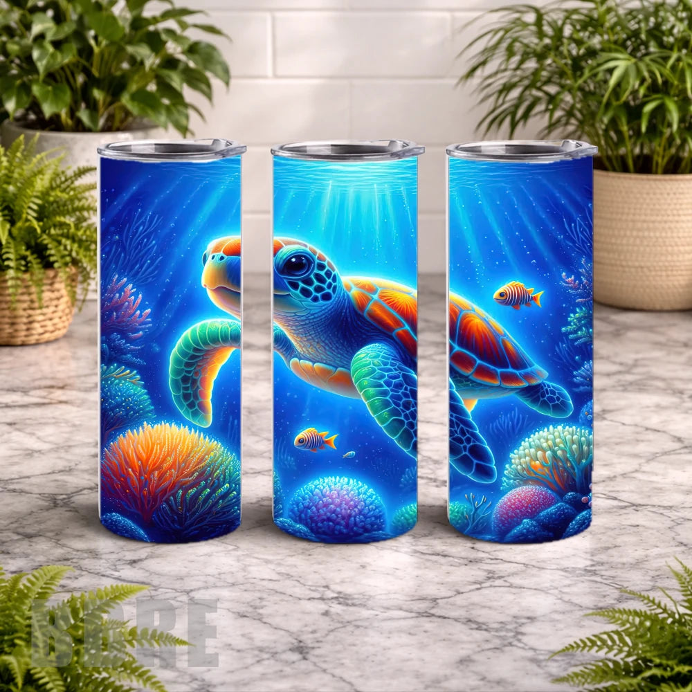 Colorful Turtle 19 15 OZ Straight Wrap