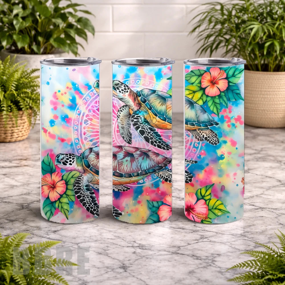 Tropical Turtles 8 15 OZ Straight Wrap