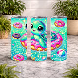 Cute Turtle 15 OZ Straight Wrap