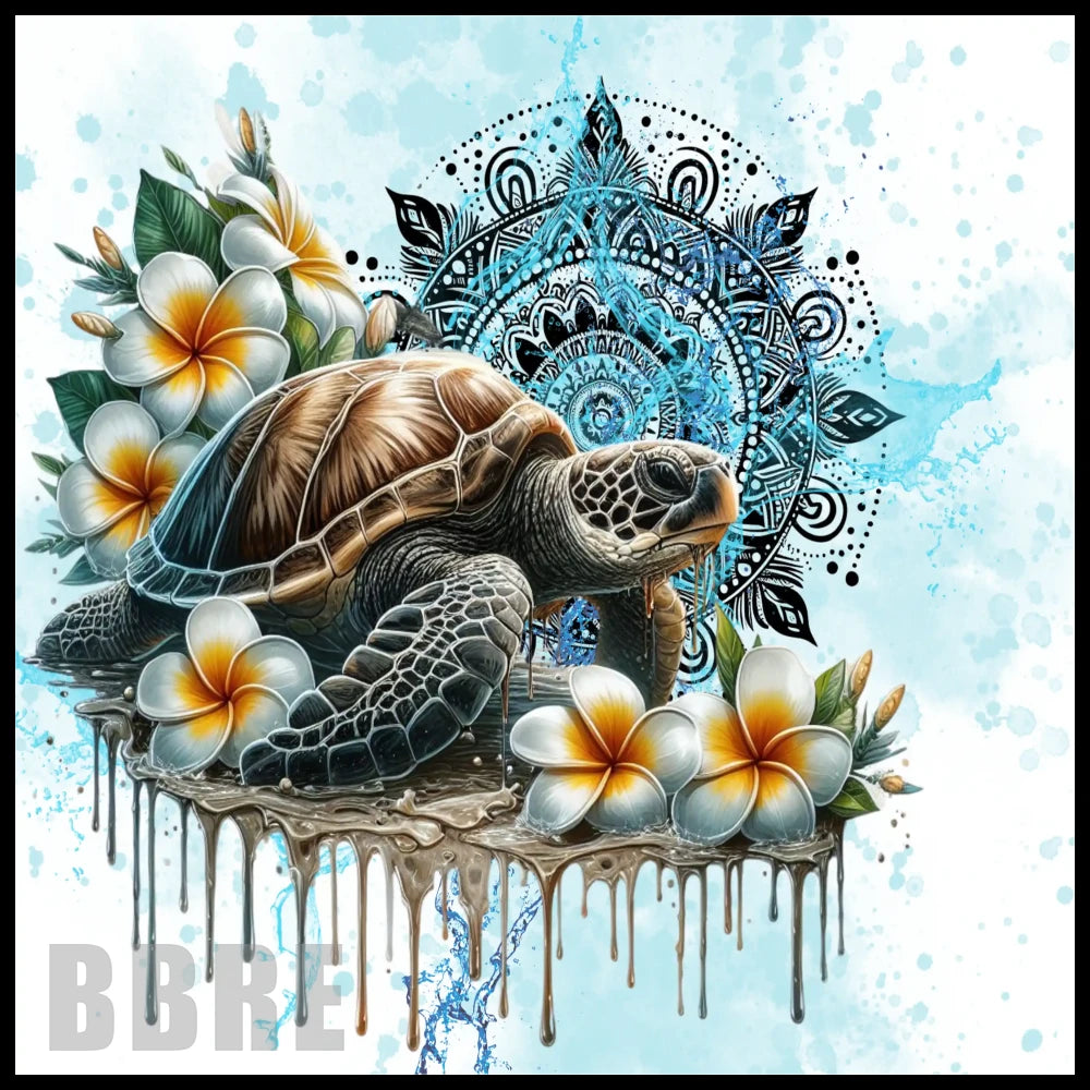 Turtle Mandala 3 15 OZ Straight Wrap