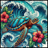 Tropical Turtle 20 15 OZ Straight Wrap