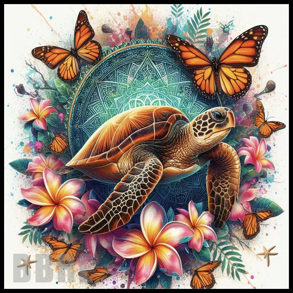Turtle Blossom 12 15 OZ Straight Wrap