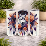 Wolf Dreamcatcher 14 15 OZ Straight Wrap