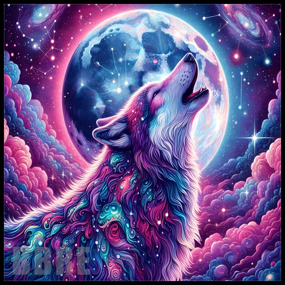 Cosmic Wolf 9 15 OZ Straight Wrap