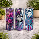 Wolf Dreamcatcher 15 15 OZ Straight Wrap
