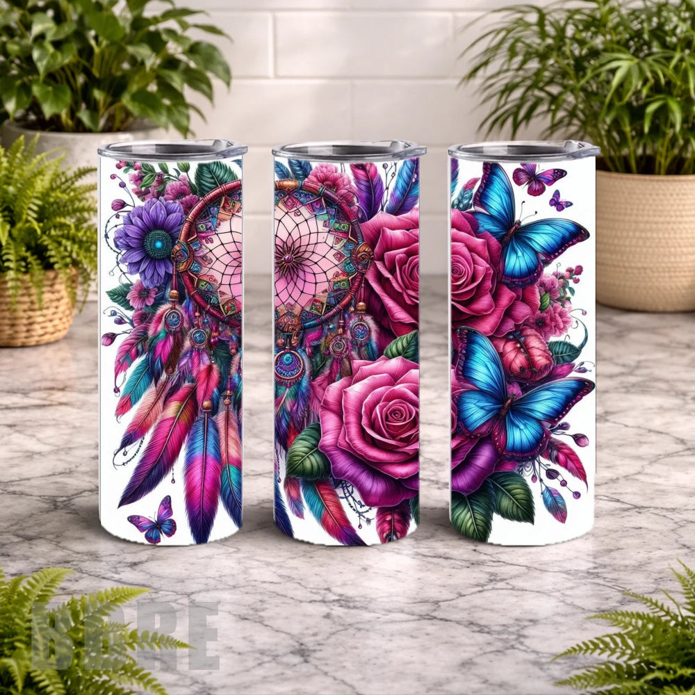 Dreamcatcher Blooms 3 15 OZ Straight Wrap