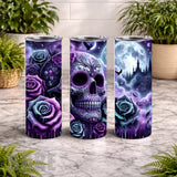 Gothic Skull 4 15 OZ Straight Wrap