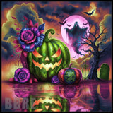 Halloween Pumpkin 15 OZ Straight Wrap