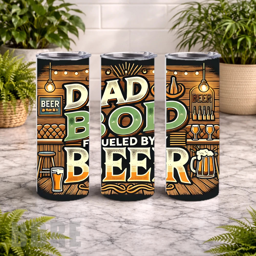 Dad Bod 15 OZ Straight Wrap