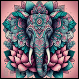 Elephant Mandala 8 15 OZ Straight Wrap