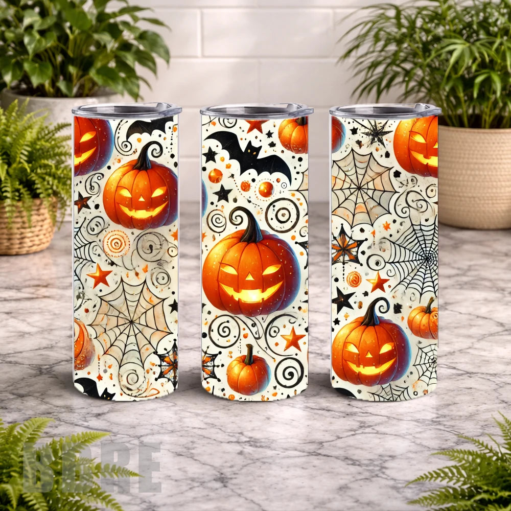 Halloween Pumpkins 15 OZ Straight Wrap