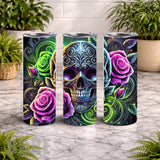 Gothic Skull 9 15 OZ Straight Wrap