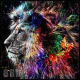 Colorful Lion 15 OZ Straight Wrap