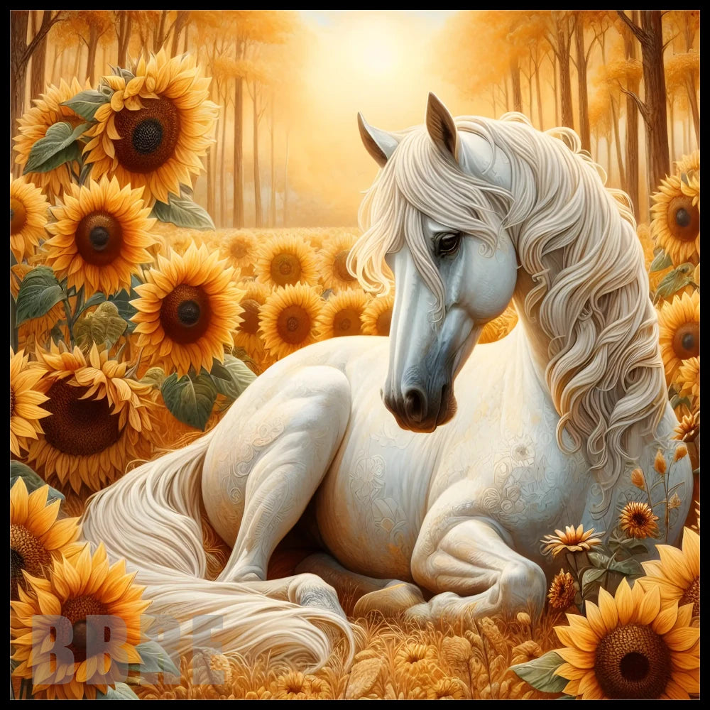 Sunflower Unicorn 2 15 OZ Straight Wrap