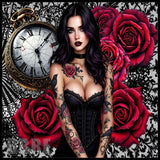 Gothic Rose 2 15 OZ Straight Wrap