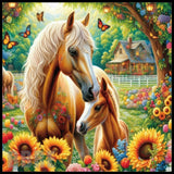 Sunflower Horses 15 OZ Straight Wrap