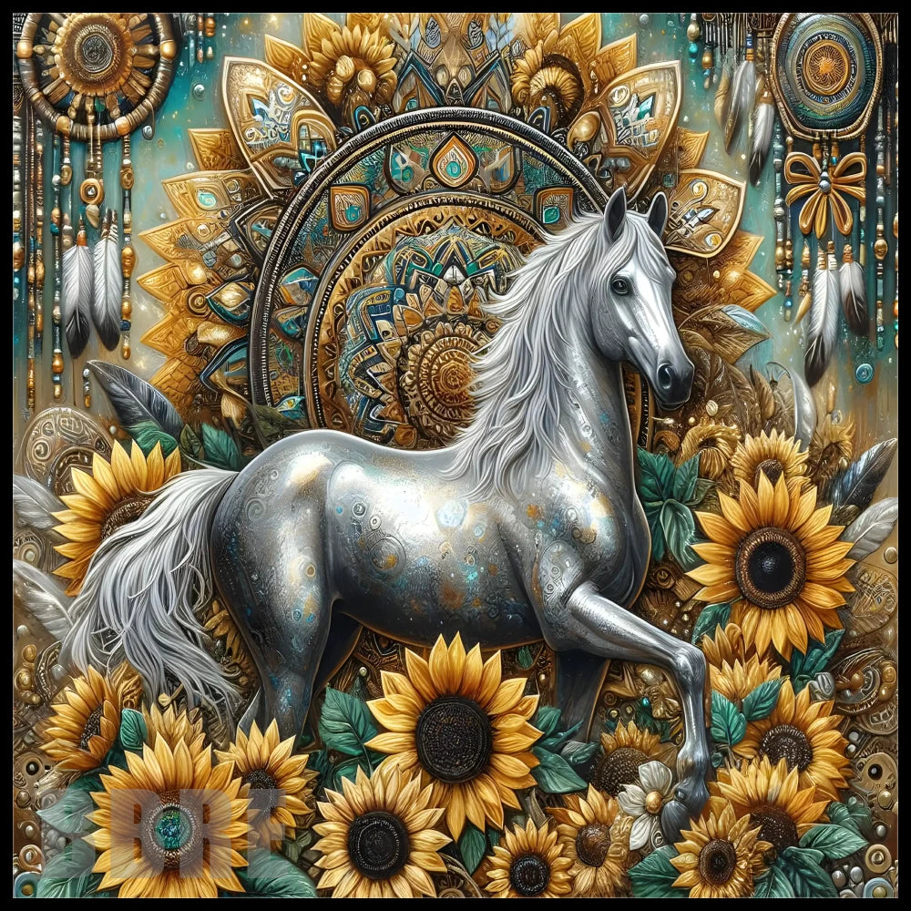 Silver Horse 15 OZ Straight Wrap