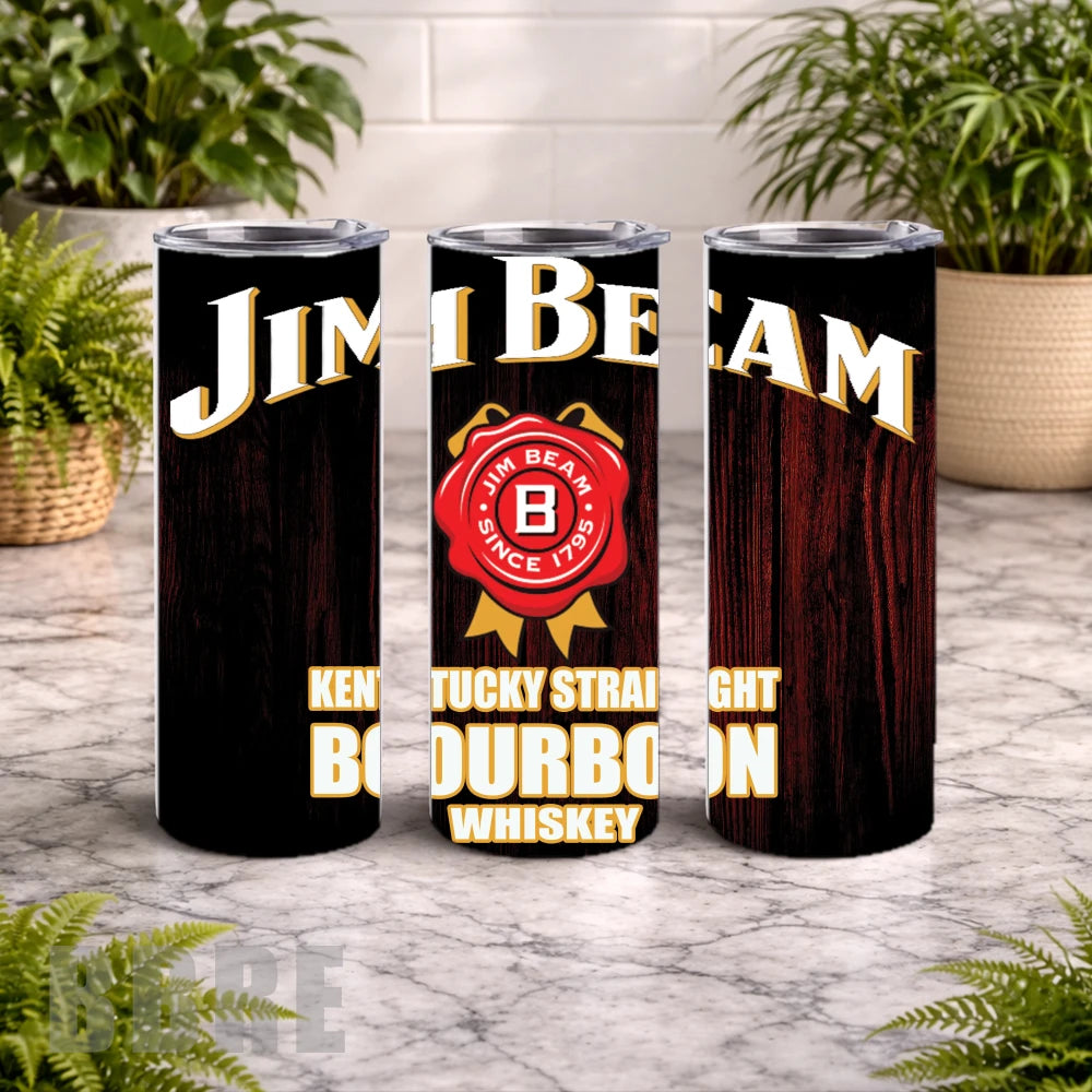 Jim Beam 2 15 OZ Straight Wrap
