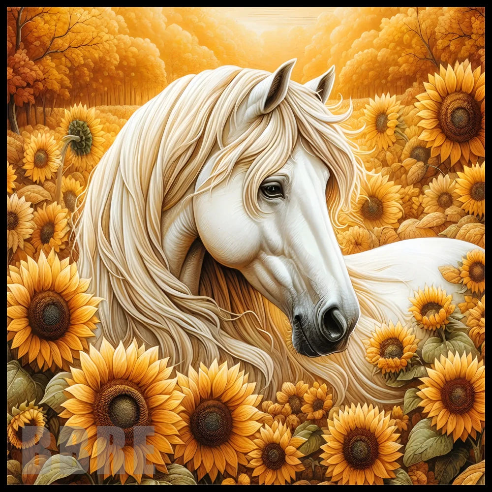 Sunflower Horse 6 15 OZ Straight Wrap