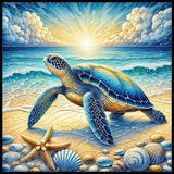Ocean Turtle 8 15 OZ Straight Wrap