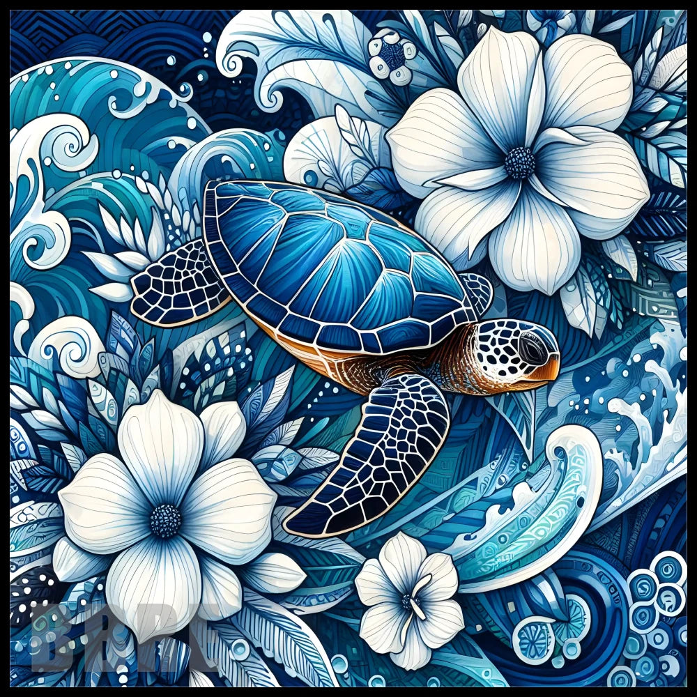 Ocean Turtle 9 15 OZ Straight Wrap