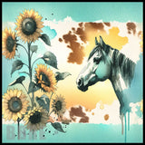 Sunflower Horse 10 15 OZ Straight Wrap
