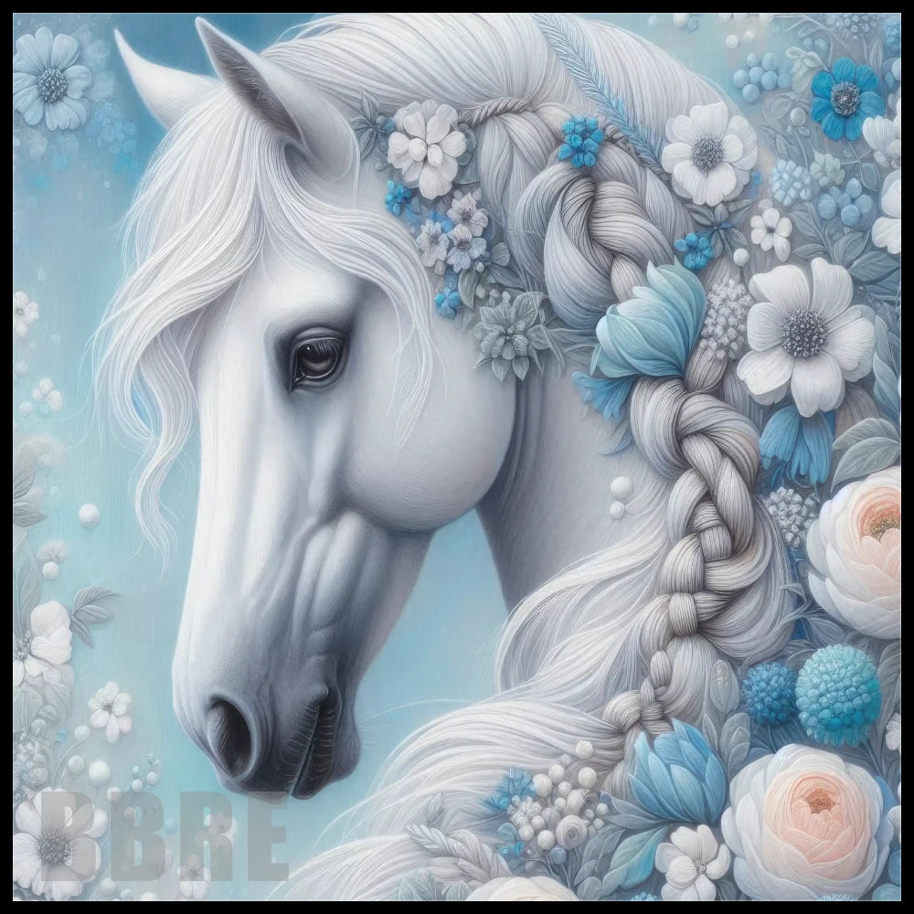 Floral Unicorn 5 15 OZ Straight Wrap