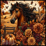 Autumn Horse 15 OZ Straight Wrap