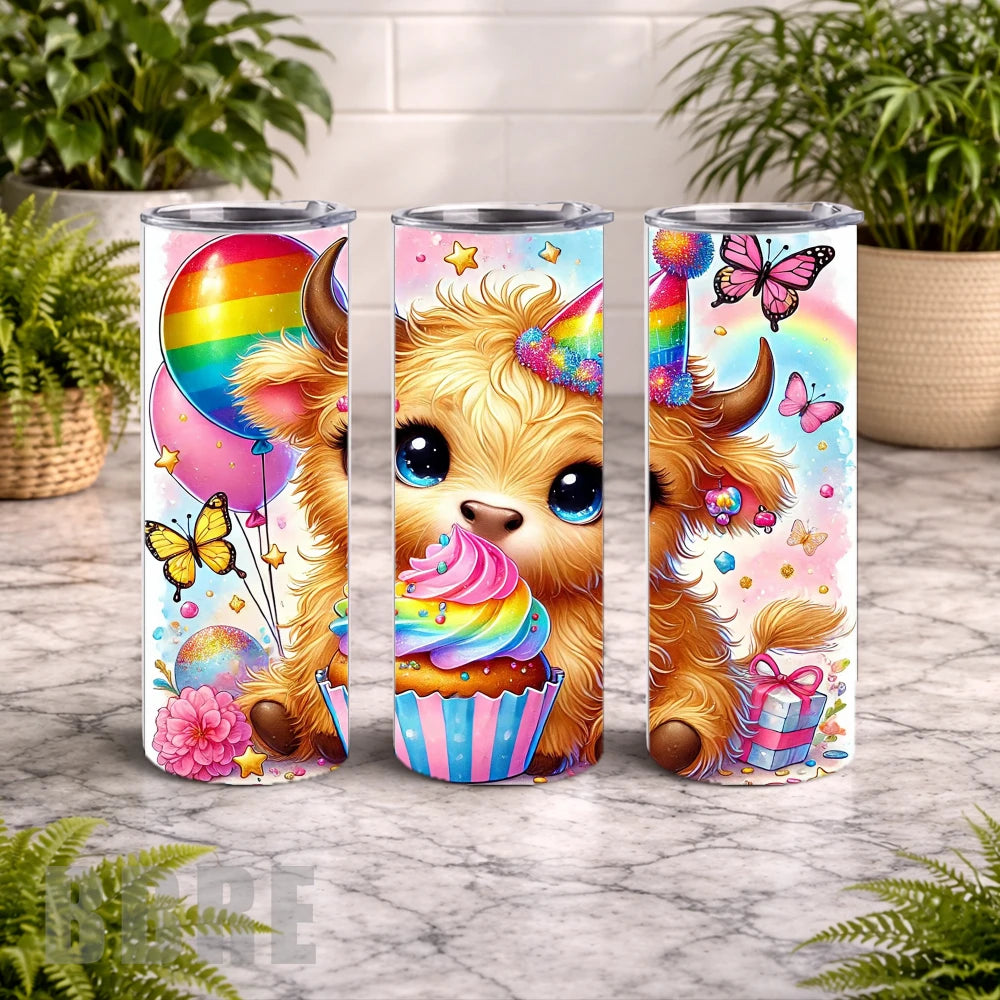Rainbow Highland 15 OZ Straight Wrap