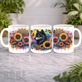 Wolf Floral Mockup Product Photo