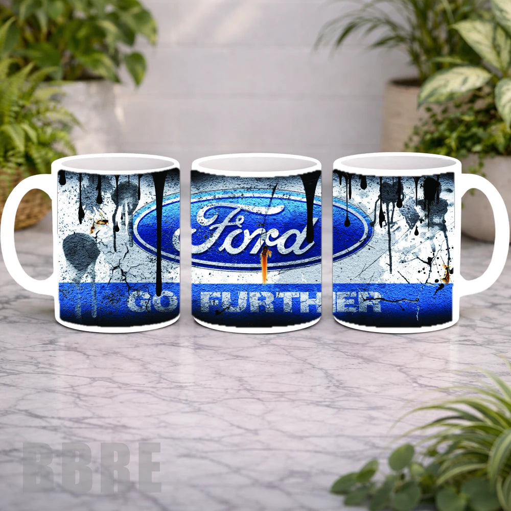 Ford Drip Art Mockup Product Photo