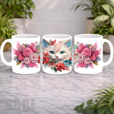 Floral Cat Mockup Product Photo