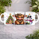 Festive Cow Mockup Product Photo