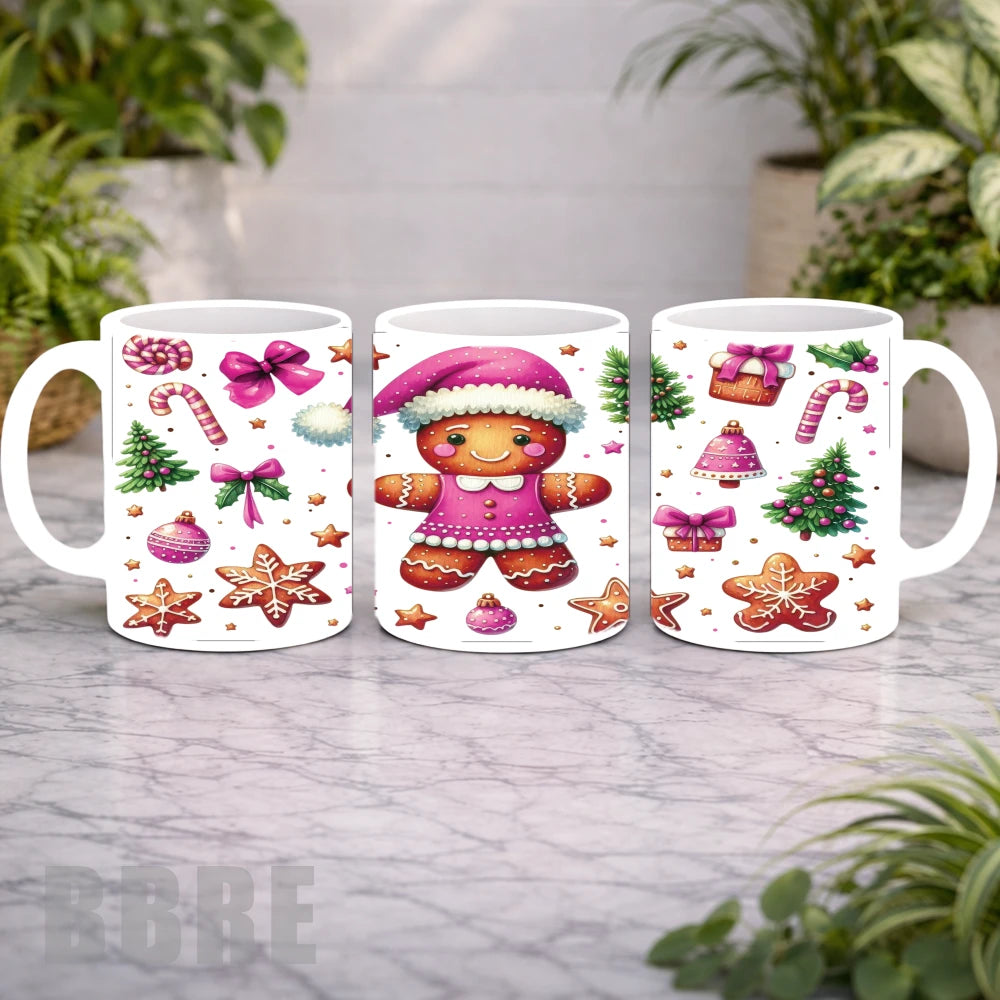 Gingerbread Delight Mockup Product Photo