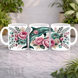 Floral Dolphin Mockup Product Photo