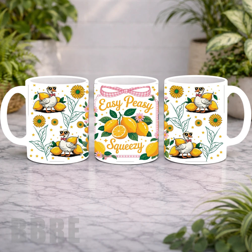 Lemon Floral Mockup Product Photo