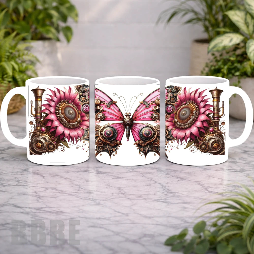 Steampunk Butterfly Mockup Product Photo